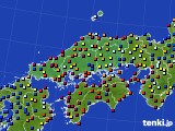 2019年03月14日の中国地方のアメダス(日照時間)