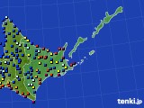 道東のアメダス実況(日照時間)(2019年03月15日)