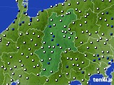 長野県のアメダス実況(風向・風速)(2019年03月15日)