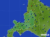 道央のアメダス実況(積雪深)(2019年03月16日)