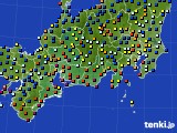 2019年03月16日の東海地方のアメダス(日照時間)