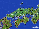 2019年03月16日の中国地方のアメダス(日照時間)