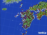 2019年03月16日の九州地方のアメダス(日照時間)