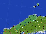 島根県のアメダス実況(日照時間)(2019年03月17日)