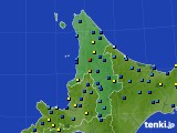 道北のアメダス実況(積雪深)(2019年03月20日)