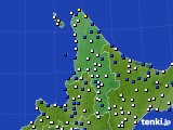 道北のアメダス実況(風向・風速)(2019年03月20日)