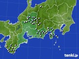 東海地方のアメダス実況(降水量)(2019年03月21日)