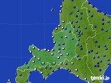 道央のアメダス実況(気温)(2019年03月21日)