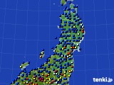 2019年03月22日の東北地方のアメダス(日照時間)