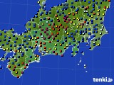 2019年03月22日の東海地方のアメダス(日照時間)