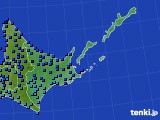 道東のアメダス実況(気温)(2019年03月22日)