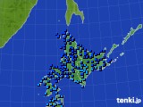 北海道地方のアメダス実況(気温)(2019年03月23日)