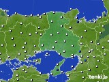 兵庫県のアメダス実況(風向・風速)(2019年03月23日)