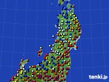 2019年03月24日の東北地方のアメダス(日照時間)
