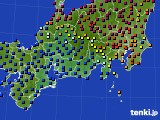 東海地方のアメダス実況(日照時間)(2019年03月25日)