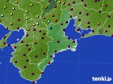 三重県のアメダス実況(日照時間)(2019年03月26日)