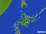 北海道地方のアメダス実況(気温)(2019年03月26日)