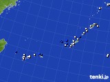 沖縄地方のアメダス実況(風向・風速)(2019年03月27日)