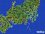 関東・甲信地方のアメダス実況(日照時間)(2019年03月28日)