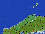 島根県のアメダス実況(日照時間)(2019年03月28日)