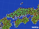 2019年03月29日の中国地方のアメダス(日照時間)