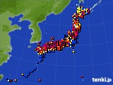 アメダス実況(日照時間)(2019年03月29日)