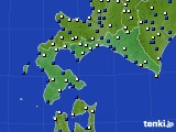 2019年03月29日の道南のアメダス(風向・風速)