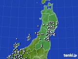 東北地方のアメダス実況(降水量)(2019年03月30日)