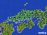 中国地方のアメダス実況(日照時間)(2019年03月30日)