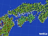 四国地方のアメダス実況(日照時間)(2019年03月30日)