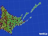 道東のアメダス実況(日照時間)(2019年03月30日)