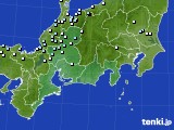 2019年03月31日の東海地方のアメダス(降水量)