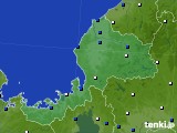 福井県のアメダス実況(風向・風速)(2019年03月31日)