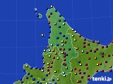 道北のアメダス実況(日照時間)(2019年04月01日)