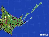 道東のアメダス実況(日照時間)(2019年04月01日)