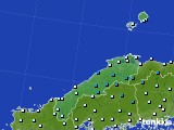 島根県のアメダス実況(気温)(2019年04月01日)