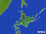 北海道地方のアメダス実況(積雪深)(2019年04月02日)