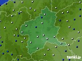 群馬県のアメダス実況(風向・風速)(2019年04月05日)