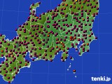 関東・甲信地方のアメダス実況(日照時間)(2019年04月06日)
