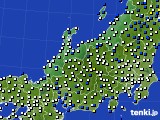 2019年04月06日の北陸地方のアメダス(風向・風速)