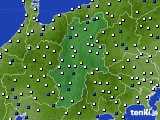 2019年04月06日の長野県のアメダス(風向・風速)