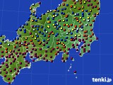 関東・甲信地方のアメダス実況(日照時間)(2019年04月07日)