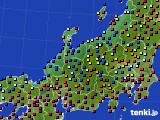 北陸地方のアメダス実況(日照時間)(2019年04月07日)