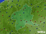 群馬県のアメダス実況(日照時間)(2019年04月07日)