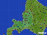 道央のアメダス実況(日照時間)(2019年04月07日)