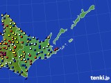 道東のアメダス実況(日照時間)(2019年04月07日)