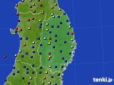 2019年04月07日の岩手県のアメダス(日照時間)