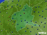 群馬県のアメダス実況(日照時間)(2019年04月08日)