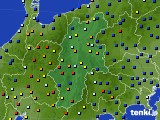 長野県のアメダス実況(日照時間)(2019年04月08日)