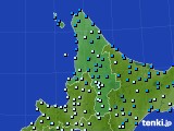 道北のアメダス実況(気温)(2019年04月08日)